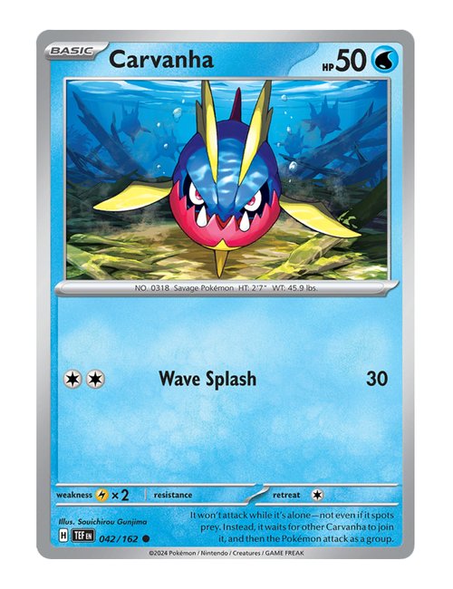 Carvanha #42/162 - Temporal Forces