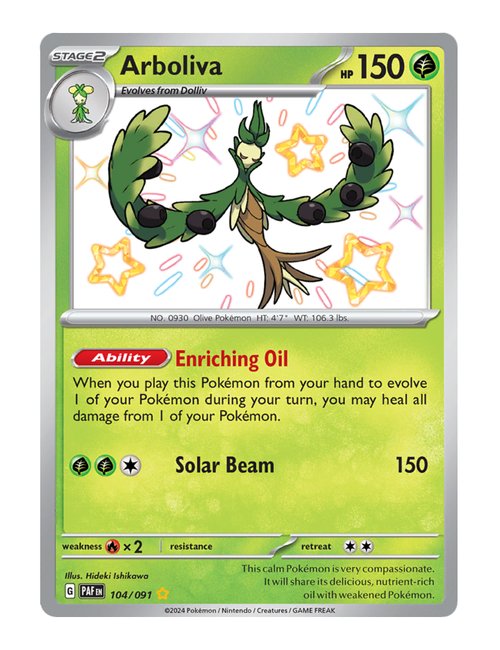 Arboliva #104/091 - Paldean Fates