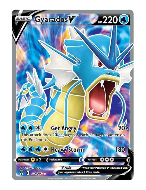 Gyarados V #171/203 - Evolving Skies