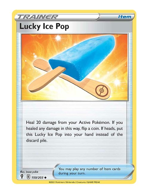 Lucky Ice Pop #150/203 - Evolving Skies