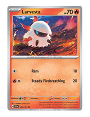 Larvesta #24/191 Reverse Holo - Surging Sparks