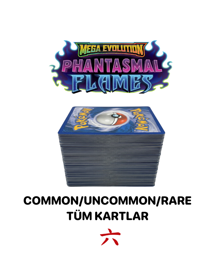 Phantasmal Flames Tekrarsız 84 Kart