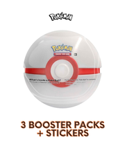 PokeBall Tin - Premier Ball - 3 Booster Packs