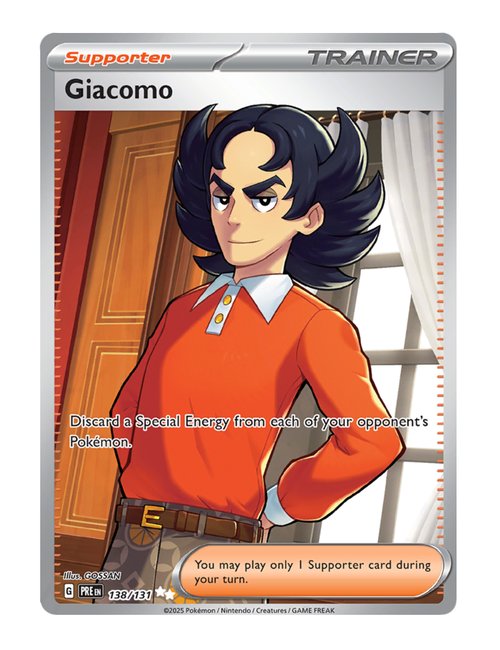 Giacomo #138/181 - Prismatic Evolutions