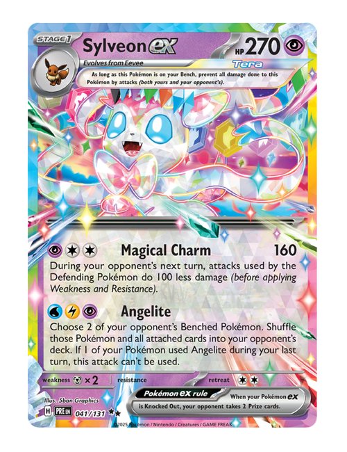 Sylveon ex #041/181 - Prismatic Evolutions