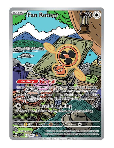 Fan Rotom #250/217 - Ascended Heroes