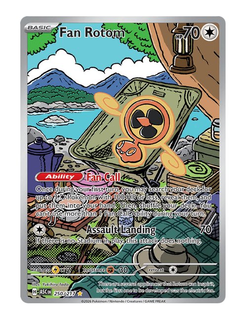 Fan Rotom #250/217 - Ascended Heroes