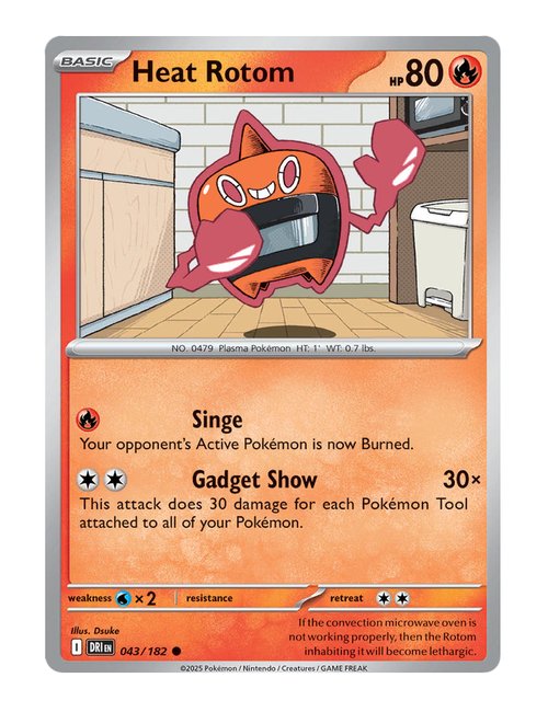Heat Rotom #043/182 - Destined Rivals