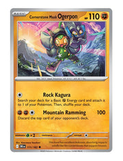 Cornerstone Mask Ogerpon #111/182 Reverse Holo - Destined Rivals