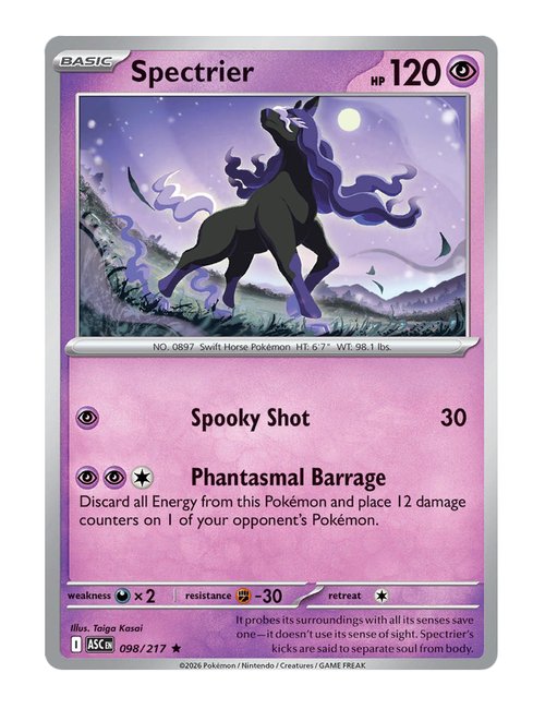 Spectrier #098/217 Reverse Holo - Ascended Heroes