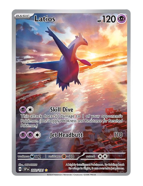 Latios #203/191 - Surging Sparks