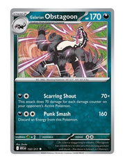 Galarian Obstagoon #132/217 Reverse Holo - Ascended Heroes