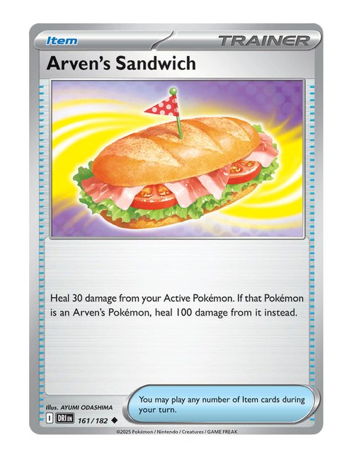 Arven's Sandwich #161/182 - Destined Rivals