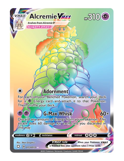 Alcremie VMAX #073/072 Reverse Holo - Shining Fates