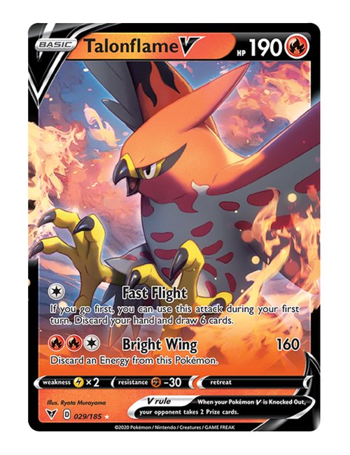 Talonflame V #29/185 - Vivid Voltage