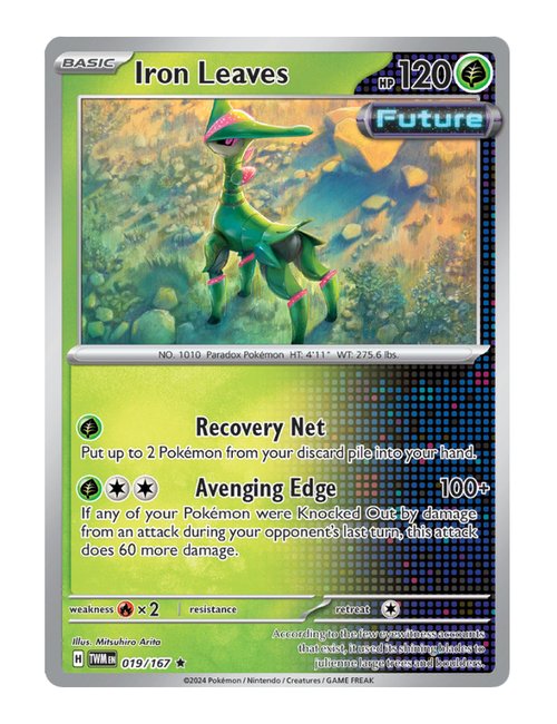 Iron Leaves #019/167 Reverse Holo - Twilight Masquerade
