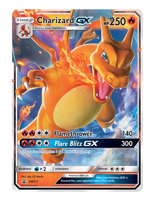 Charizard GX #SM211 Promo - Promo