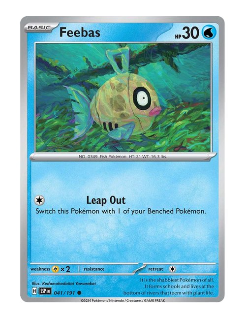 Feebas #41/191 - Surging Sparks
