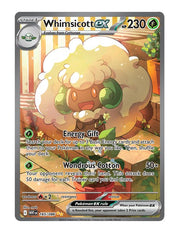 Whimsicott ex #165/130 - White Flare