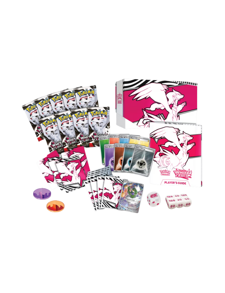 White Flare Elite Trainer Box