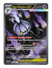 Mega Chandelure ex #115 - Pitch Black