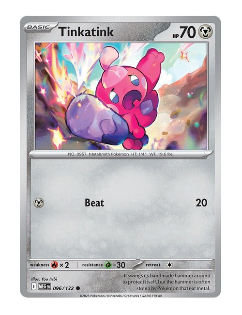 Tinkatink #096/175 Reverse Holo - Mega Evolution