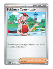 Pokémon Center Lady #123/175 Reverse Holo - Mega Evolution