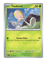 Toedscool #004/091 Reverse Holo - Paldean Fates
