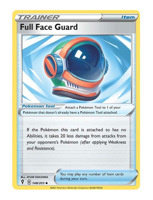 Full Face Guard #148/203 - Evolving Skies