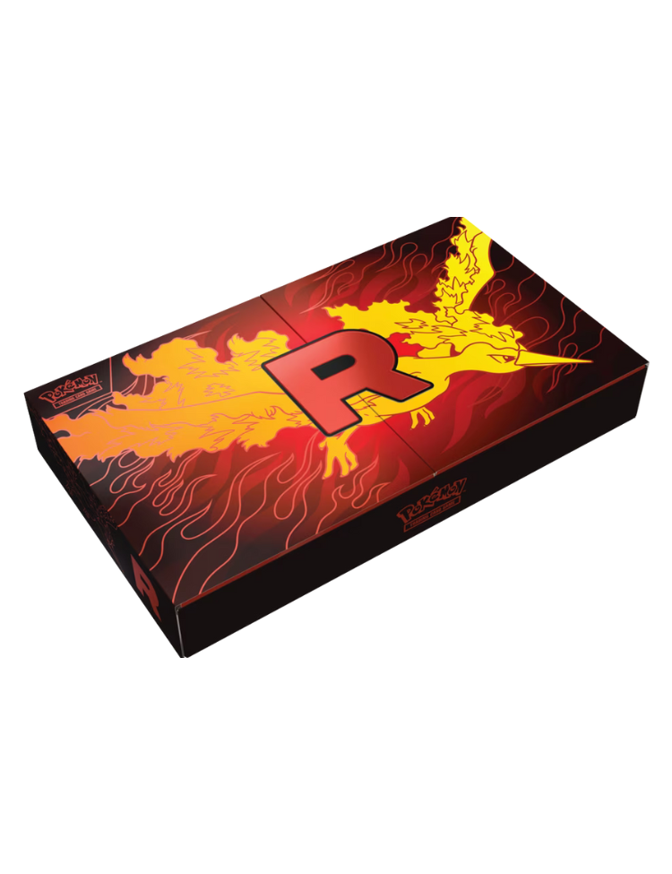 Team Rocket's Moltres Ex Ultra Premium Collection Box
