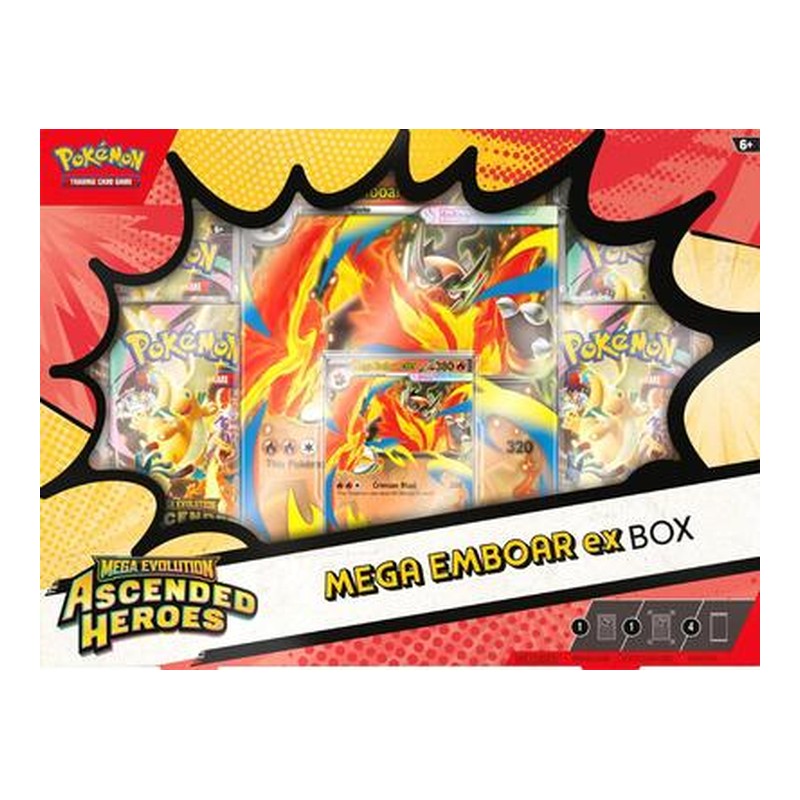 Ascended Heroes Mega Emboar Box