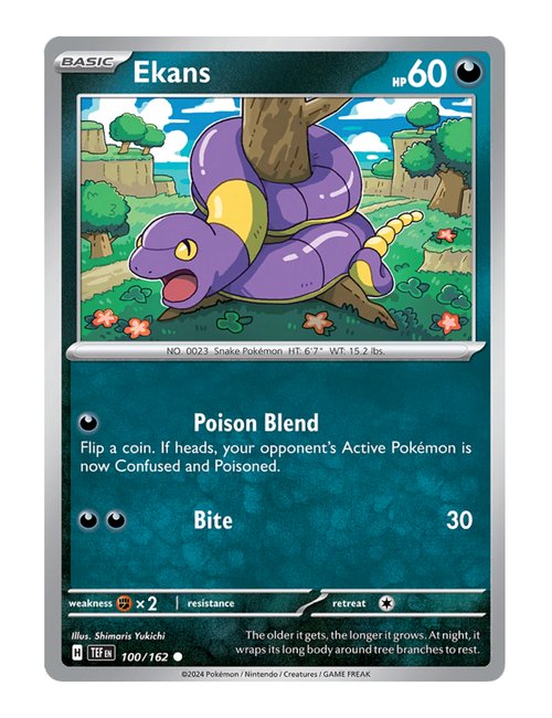 Ekans #100/162 - Temporal Forces