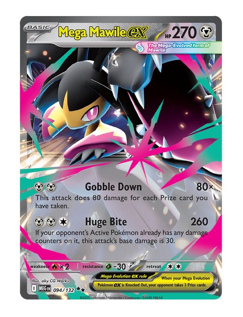 Mega Mawile ex #094/095 - Mega Evolution