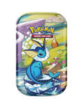 Mini Tin [Vaporeon] - Pokémon Prismatic Evolutions