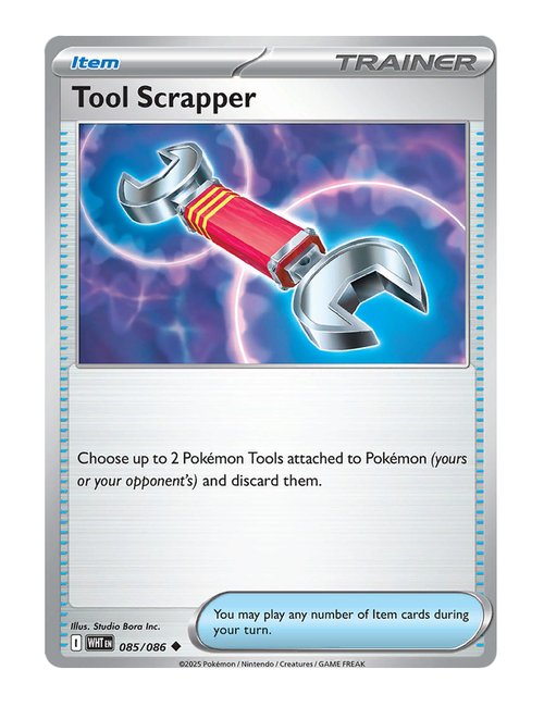 Tool Scrapper #085/130 - White Flare
