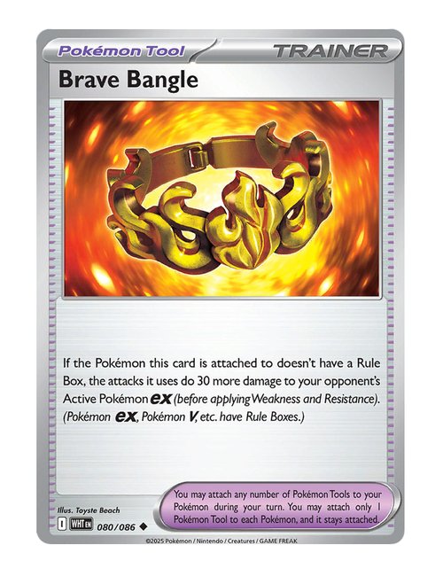 Brave Bangle #080/130 - White Flare