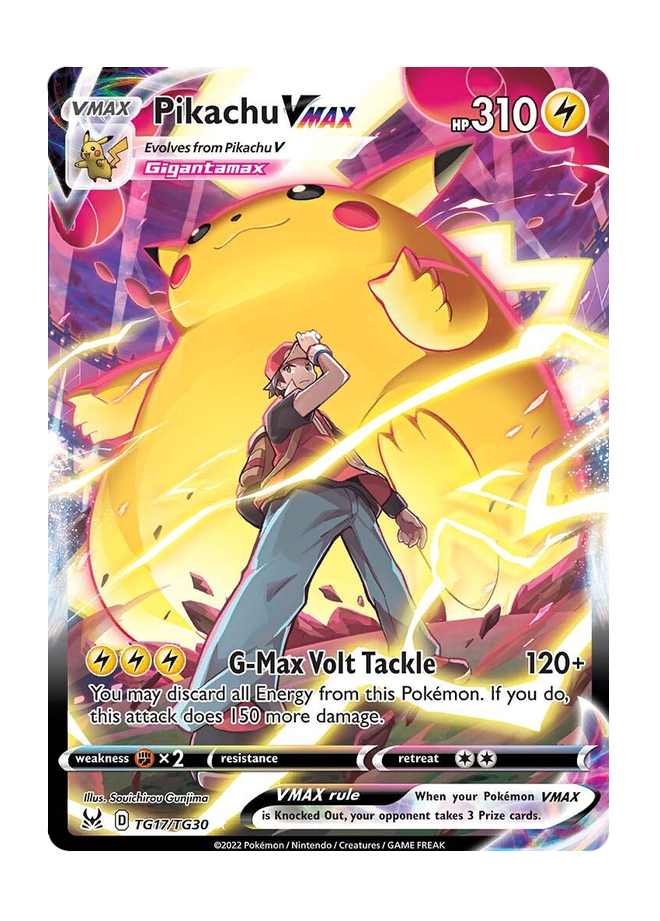 Pikachu VMAX #TG17 - Lost Origin