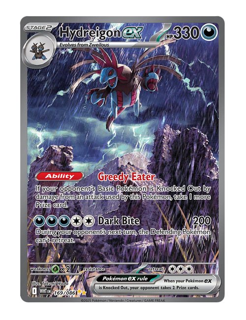 Hydreigon ex #169/086 - White Flare