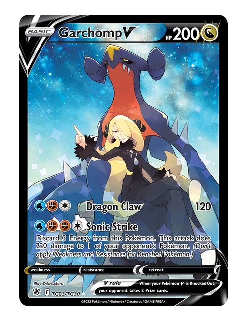 Garchomp V #TG23/189 - Astral Radiance