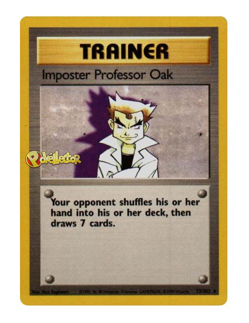 Imposter Professor Oak #073/102 - Base Set