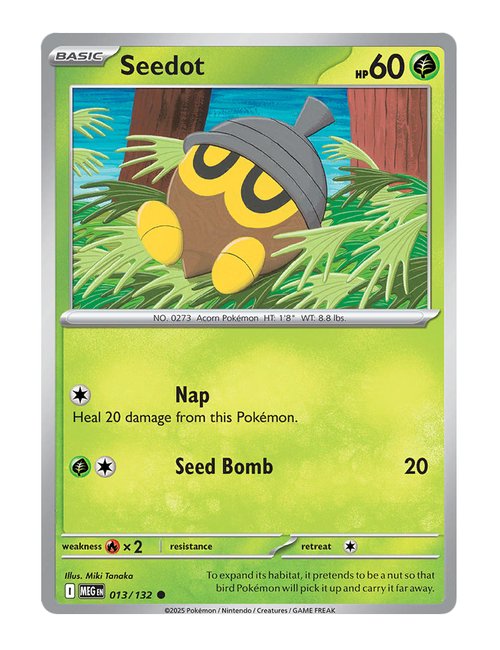 Seedot #013/175 - Mega Evolution