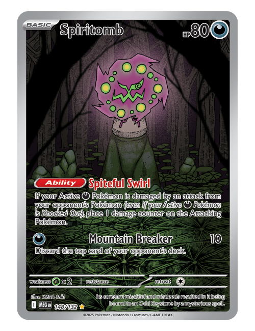 Spiritomb  - 148/132 - Mega Evolution