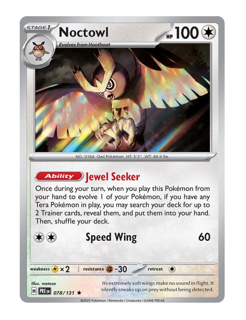 Noctowl [Pokeball] #078/181 - Prismatic Evolutions