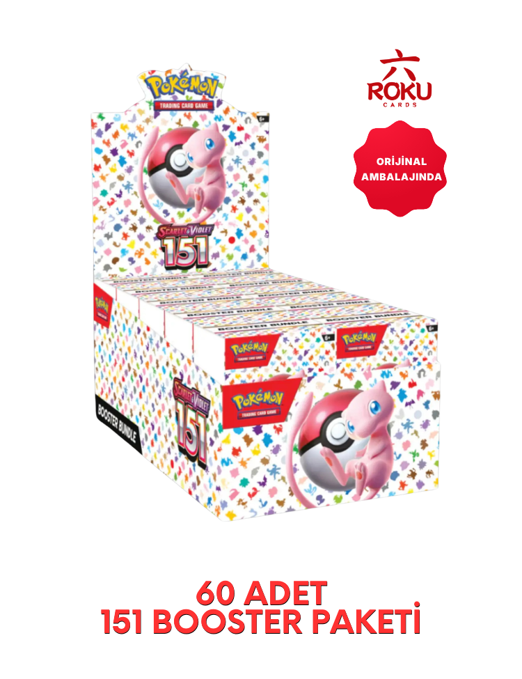 151 Booster Bundle Display Case - Ambalajlı