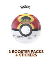 PokeBall Tin - Repeat Ball - 3 Booster Packs