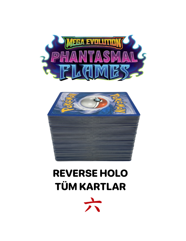 Phantasmal Flames Tekrarsız 84 Reverse Holo Kart