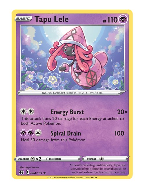 Tapu Lele #064/160 - Crown Zenith
