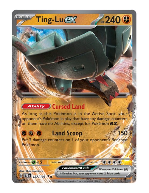 Ting-Lu ex #127/193 - Paldea Evolved