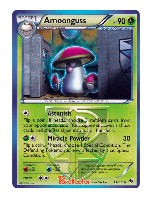Amoonguss #13/135 - Plasma Storm