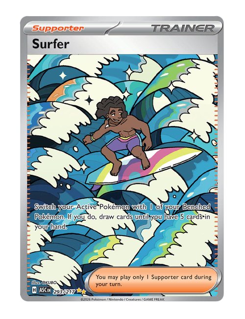 Surfer #293/217 - Ascended Heroes
